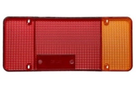 Geam lampa spate, dispersor partea stanga compatibil cu Iveco Daily 1991-2006, platforma - Img 2