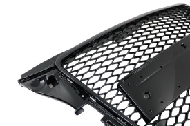 Grila Centrala compatibil cu AUDI A3 8P Facelift 2007-2012 RS Design Negru Lucios - Img 7