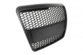 Grila Centrala compatibil cu AUDI A6 C6 2004-2007 RS Design Negru Mat - Img 5