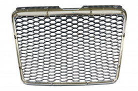 Grila Centrala compatibil cu Audi A6 C6 2004-2011 RS Design Crom - Img 5