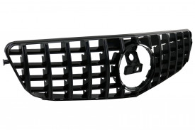 Grila Centrala compatibil cu Mercedes Clasa C W204 S204 2007-2014 GT-R Panamericana Design Negru - Img 2
