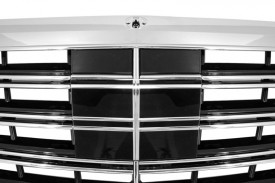 Grila Centrala compatibil cu Mercedes S-Class W222 2014-2020 S63 S65 Design Crom - Img 5