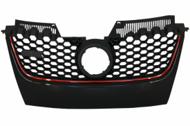 Grila Centrala Fara Emblema compatibil cu VW Golf 5 V 2003-2007 GTI Design - Img 2