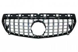Grila Centrala MERCEDES Benz A-Class W176 2012-2015 GT-R Panamericana Design Crom - Img 1