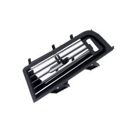Grila Ventilatie Bord partea Dreapta compatibila BMW Seria 5 F10 F11 2010-2017 negru cu crom - Img 2