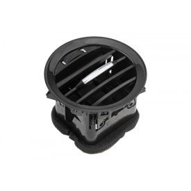 Grila ventilatie compatibila cu Opel Corsa D 2007-2014, Adam 2012-2019 culoare crom cu negru - Img 2