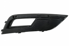 Grile Laterale Bara Fata compatibil cu AUDI A4 B8 Facelift 2012-2015 RS4 Design Negru & Chrome - Img 3