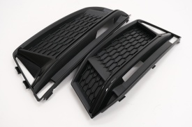 Grile Laterale compatibil cu Audi A4 B9 Sedan Avant S-Line 2016-2018 RS4 Design Negru - Img 8