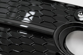 Grile Laterale compatibil cu Audi Q3 8U 2011-2014 RS Design Piano Black - Img 5