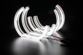 Kit Angel Eyes SMD DTM C SHAPE compatibil cu BMW seria 3 F30, F36 2011-2018 - Img 2