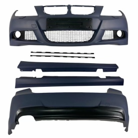Kit Exterior compatibil cu BMW Seria 3 E90 2004-2008 M-Technik Design, Fara PDC