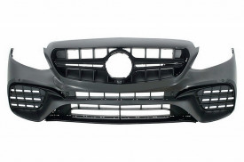 Kit Exterior compatibil cu Mercedes E-Class W213 2016-2019 E63 Design Ornamente Tobe Negre - Img 6