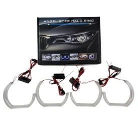 Kit LED Angel Eyes compatibil BMW seria 3 E90, E91, E92, E93, Seria 5 F10 2010-2017