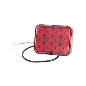 Lampa auto suplimentara ceata , 12 LED-uri, cu 2 suruburi, 2.4 W, 10x8 cm