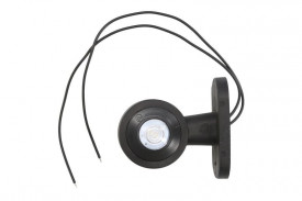 Lampa de pozitie Dreapta dreptunghiular, cu LED-uri Albe/Rosii cu balama 12V/24V - Img 2