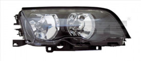 Lampa frontala Dreapta H7/H7, electric, cu motor, culoare negru compatibil BMW seria 3 E46 1998-2001