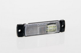 Lampa gabarit 100x32, LED, alba, cu suport cu 2 urechi, 12-36V, FT-018B Fristom - Img 4