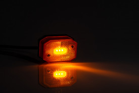Lampa gabarit 63x42, LED, galbena, suport lateral, FT-001-Z2 Fristom - Img 3