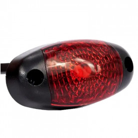 Lampa gabarit 72x34 LED, rosie, 12-30V FT-025/C Fristom - Img 1