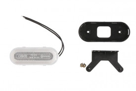 Lampa gabarit Lumina de clarificare Dreapta/Stanga LED, Alb, 12/24V