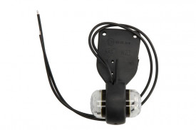 Lampa gabarit, Lumina de clarificare, Dreapta/Stanga, LED, alb/rosu, 12-24V, WAS Polonia 125 W23 - Img 3