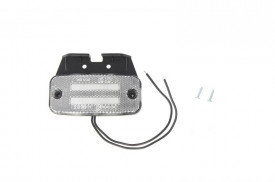 Lampa gabarit, Lumina de clarificare, LED neon, Alb, 12-24V, WAS Polonia 1140 W158 - Img 2