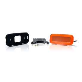 Lampa gabarit, Lumina de clarificare, LED neon, Portocaliu, 12-24V, WAS Polonia 1402 W199N - Img 6
