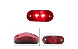 Lampa Laterala Semnalizare , Gabarit, Led, Rosu, 24V - Img 2