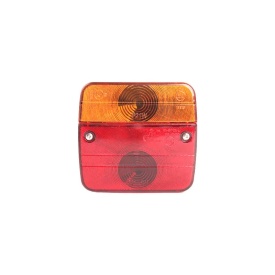 Lampa spate pe bec, 3 functii, pozitie, frana, semnalizare, 105x97 mm - Img 4