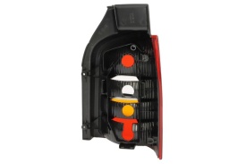 Lampa spate VW Transporter T5 2003-2009, rosu, semnalizare portocalie, partea stanga, cu usi duble - Img 2