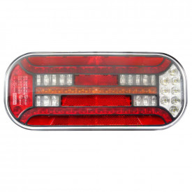 Lampa stop cu led, 12-24V, 6 functii, semnalizare dinamica, partea dreapta, FT-610P Led Di Fristom - Img 1