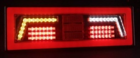 Lampa stop LED, pozitie neon, 12-24V, 6 functii, partea stanga, E-mark E9 - Img 4