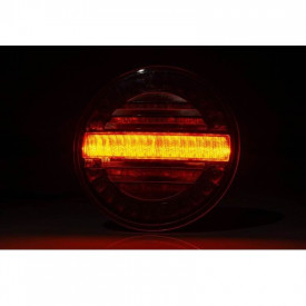 Lampa stop LED, semnalizare dinamica, 3 functii, tip hamburger, 12/24V, FT-213 Fristom - Img 5