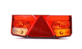 Lampa stop spate dreapta, pozitie LED neon, 6 functii, 12/24V, cu cabluri, WAS - Img 4
