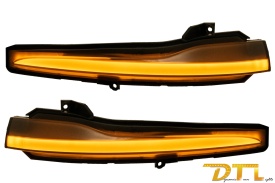 Lampi Semnalizare Oglinzi LED compatibil cu Mercedes C-Class W205 2014-2018 E-Class W213 2016 -2018 S-Class W222 2013-2017 Fumuriu - Img 1