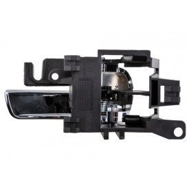 Maner interior deschidere usa fata sau spate partea stanga compatibil Nissan Navara D40 2005-2015, Pathfinder 2005-2014, culoare crom - Img 5
