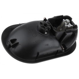 Maner interior deschidere usa stanga fata si spate compatibil Renault Clio III 2005-2012, Kangoo 2008-2021, Modus 2004-2012, Twingo 2007-2014, culoare argintiu - Img 3