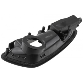 Maner interior usa fata stanga compatibil Seat Ibiza 4 2008-2015 montare partea stanga, culoare crom, pentru modelele cu oglinzi electrice - Img 2