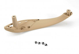 Maner plastic interior Bej stanga fata compatibil BMW seria 3 F30 F31 2012- 2018