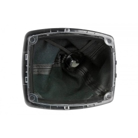 Manson schimbator viteze compatibil Ford Kuga 2008-2012, C-Max 2007-2010, piele ecologica, negru - Img 2