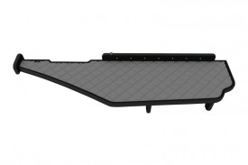 Masa bord camion cu led compatibil cu Mercedes Actros MP4 2011-2019, Piele ecologica gri - Img 4