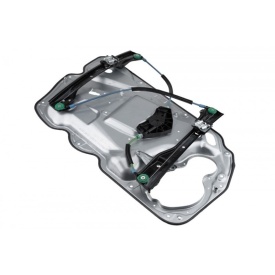 Mecanism actionare geam Dreapta fata, electric, fara motoras, cu panou, Compatibil cu VW Passat B6 2005-2010