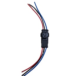 Mufa conector rapid cu fir mama tata impermeabila cu sistem de blocare 3 fire