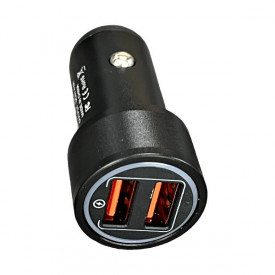 Mufa incarcator auto 3.4 A Premium, voltaj 12-24V - Img 1