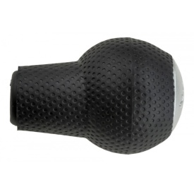 Nuca schimbator de viteze compatibil cu Honda Jazz 2002-2015, 5 trepte, culoare negru cu argintiu - Img 2