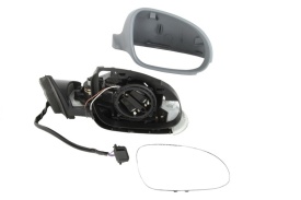 Oglinda retovizoare completa, (electric, convexa, incalzita, captuseala) parte montare DREAPTA compatibil cu VW PASSAT B5 / POLO 2000-2005 - Img 2