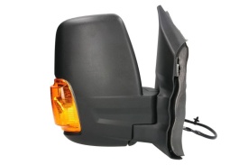 Oglinda retovizoare completa, (electric, convexa, incalzita, crom) parte montare DREAPTA compatibil cu FORD TRANSIT 2012-2017 - Img 2