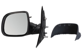 Oglinda retovizoare completa STANGA compatibil cu VW T5 2009-2015, capac grunduit, (electric, asferice, incalzita) - Img 2