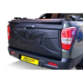 Ornament protectie capac bena compatibil Ssangyong Musso 2018->, negru mat - Img 6
