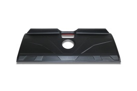 Ornament protectie capac bena compatibil VW Amarok 2010-2021, negru mat - Img 2